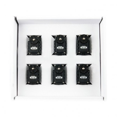 Pack de 6 servos Dynamixel AX-12A