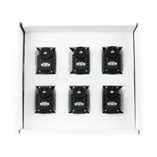 DYNAMIXEL AX-12A 6pcs Bulk