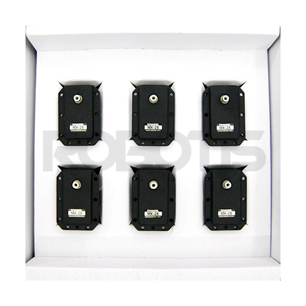 Pack de 6 servos Dynamixel MX-28T