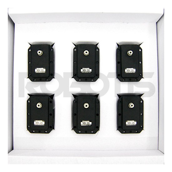 Pack de 6 servos Dynamixel MX-28T