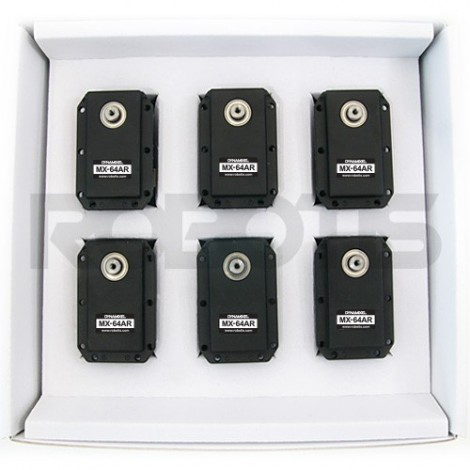 Pack de 6 servos Dynamixel MX-64AR