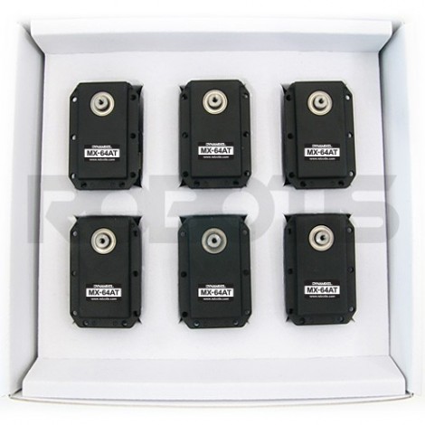 Pack de 6 servos Dynamixel MX-64AT