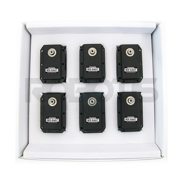 Pack de 6 servos Dynamixel MX-64AT