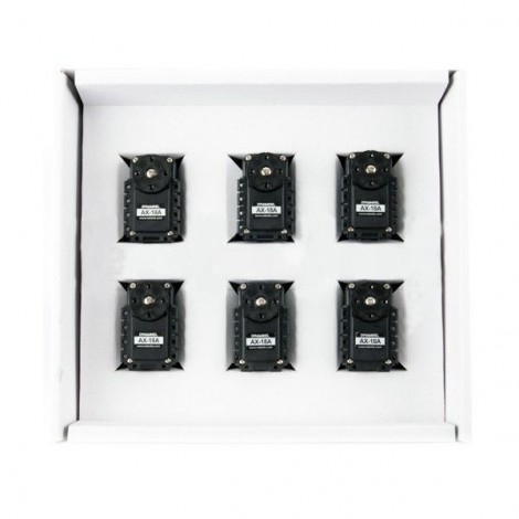 Pack de 6 servos Dynamixel AX-18A