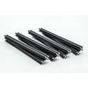 200mm black anodised MakerBeam (x8)