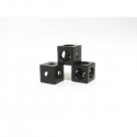 Corner cubes black for MakerBeam (x12)