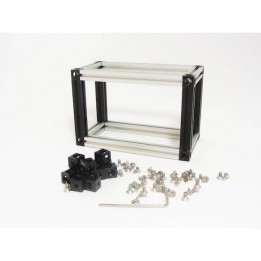 Corner cubes black for MakerBeam (x12)