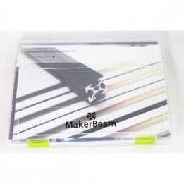 MakerBeam Starter Kit black (anodised aluminium)