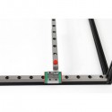 MakerBeam linear slide rail and carriage (600mm)