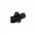 MakerBeam black vinyl end caps (x4)