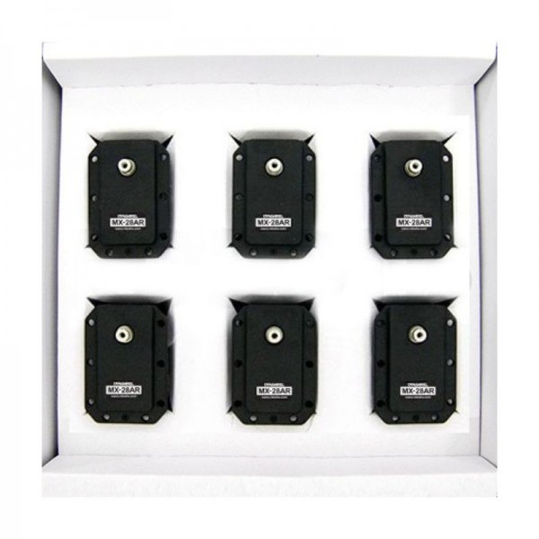 Pack de 6 servos Dynamixel MX-28AR