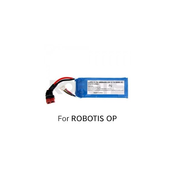 Batterie LB-012 de rechange pour Turtlebot 3 et Robotis OP (11,1V 1800mAh)