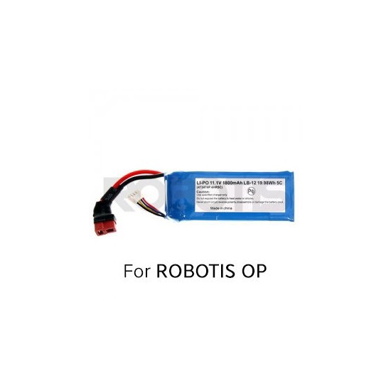 LB-012 batteria di ricambio per Turtlebot 3 e Robotis OP (11,1V 1800mAh)