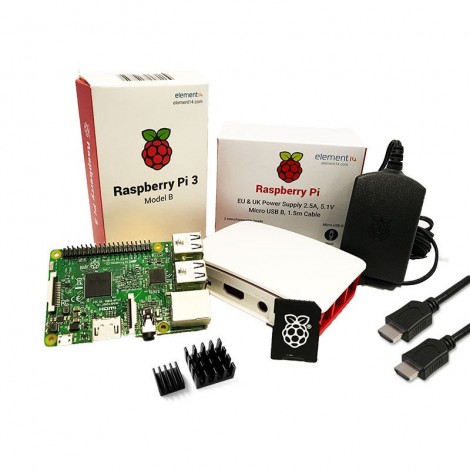 Official Raspberry Pi 3 B Starter Kit