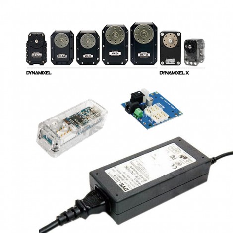 "Essentials" pack for Dynamixel servomotors