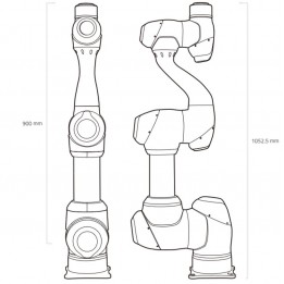 Bras robotique Doosan M1509