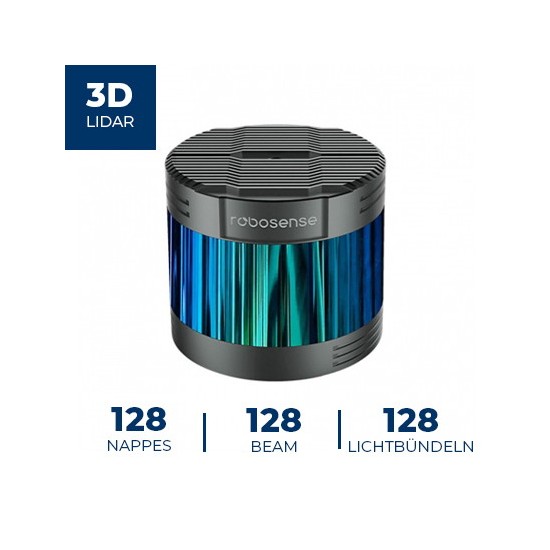 RS-Ruby Robosense 3D-Laser-Entfernungsmesser (LiDAR)