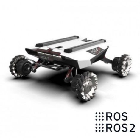 Autonomer mobiler Roboter SCOUT MINI - Mecanum-Räder