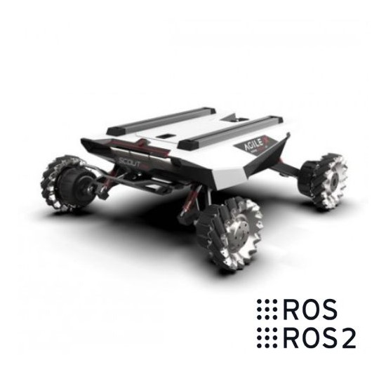 Base mobile autonome Scout Mini - roues Mecanum