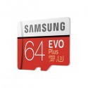 Carte SD Samsung 64 Go Evo Plus UHS 3 avec adaptateur pour Raspberry Pi et Nvidia Jetson