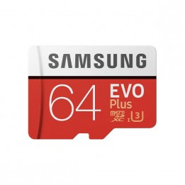 Carte SD Samsung 64 Go Evo Plus UHS 3 avec adaptateur pour Raspberry Pi et Nvidia Jetson