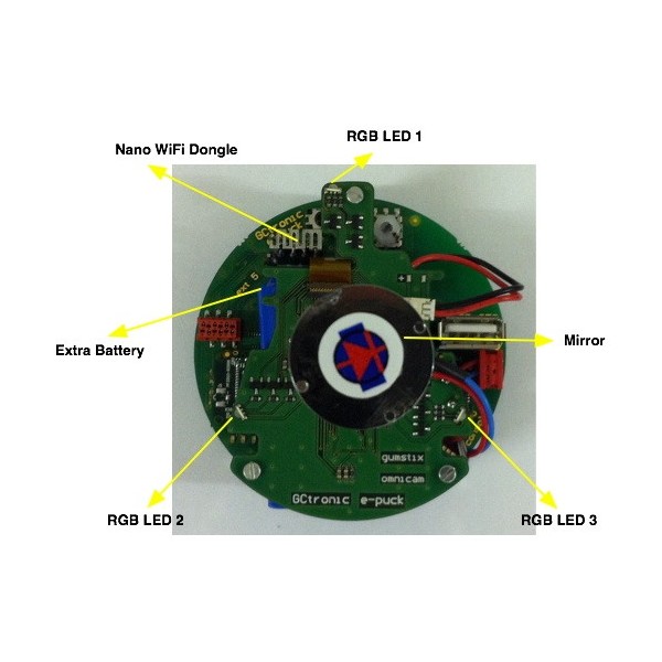 Estensione Omnivision per il robot E-Puck2