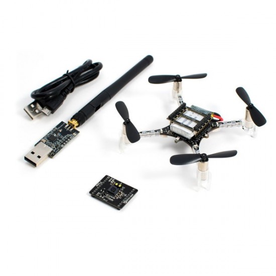 Crazyflie 2.1 Programmable Nano Drone - STEM Drone Bundle