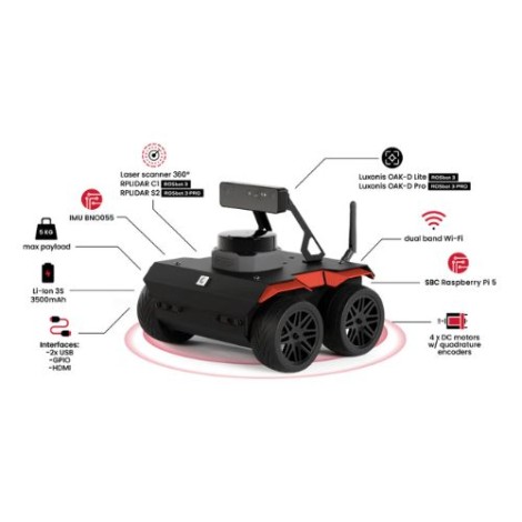 ROSbot 3 Mobiler Roboter