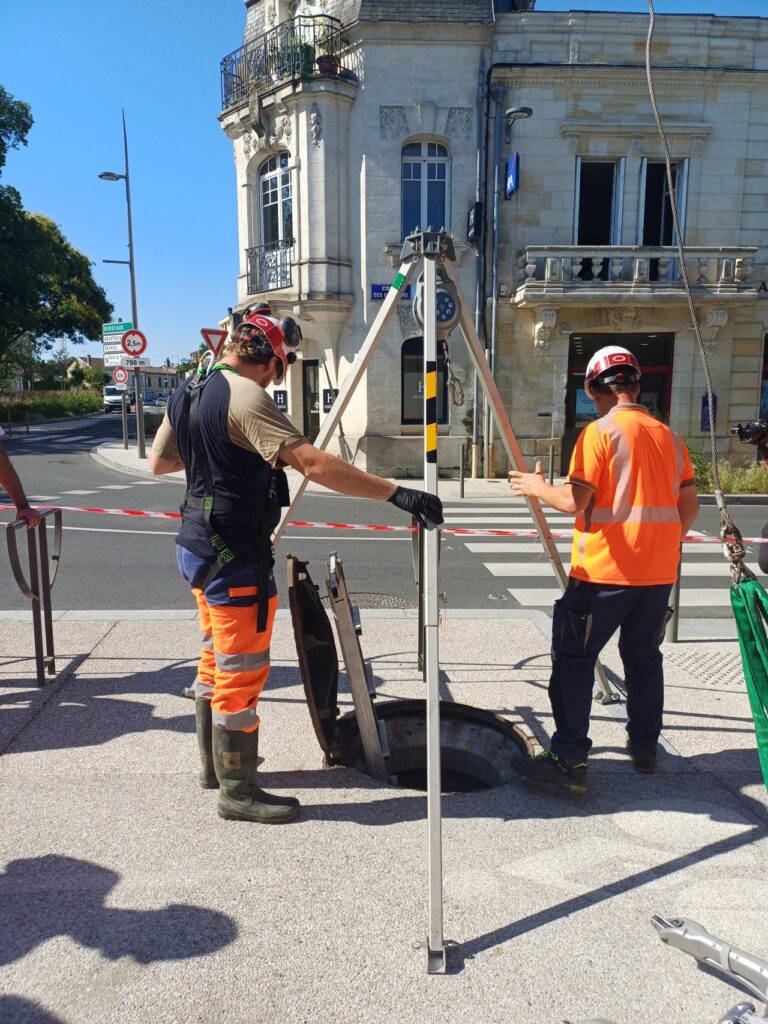 TEST SUEZ - Robot quadrupède B2