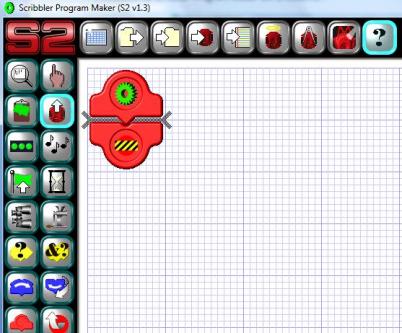 Positioning a program block