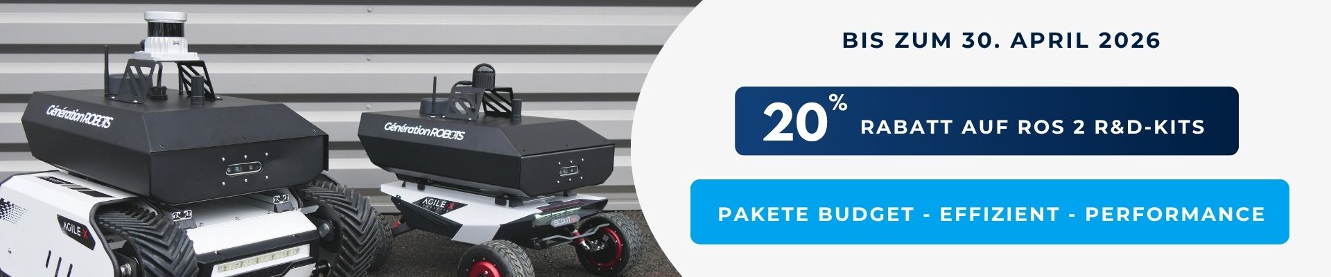 Bannière promo Kit R&D ROS 2