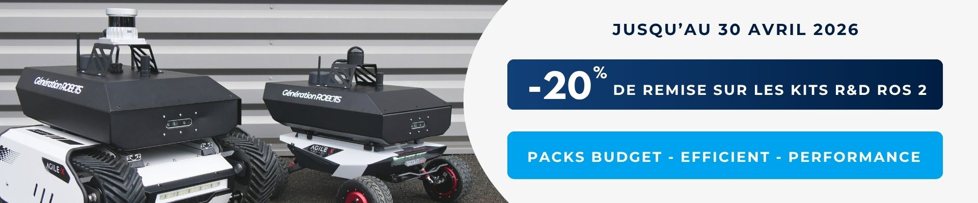 Bannière Promo Kit R&D ROS 2